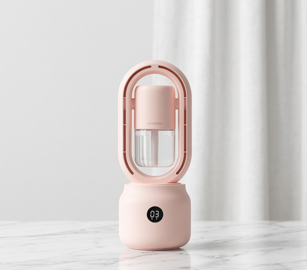 CoolMist™ Portable Bladeless Fan & Humidifier