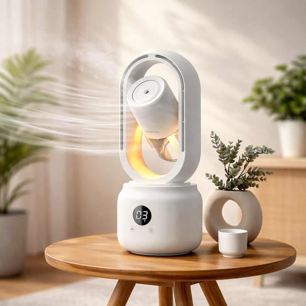 CoolMist™ Portable Bladeless Fan & Humidifier