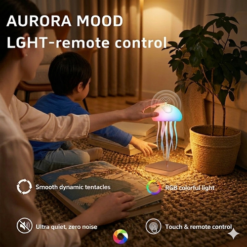 Jellyfish LED TikTok Night Lamp